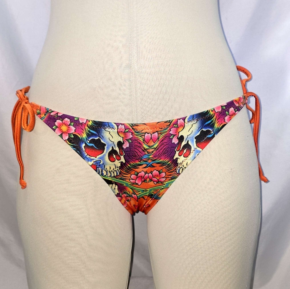 ED HARDY by Christian Audigier Bikini Bottom "TRADEWINDS SKULLS"